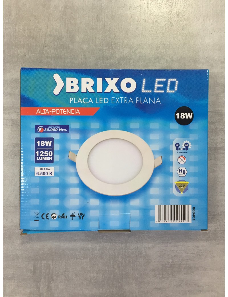 DOWNLIGHT LED EXTRA PLANO 22.5 MM 18W