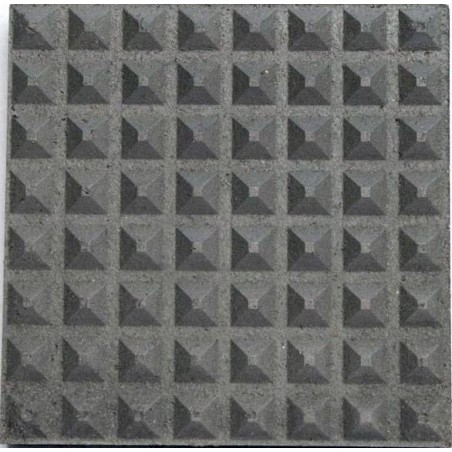 BALDOSA PUNTA DIAMANTE GRIS 20 X 20