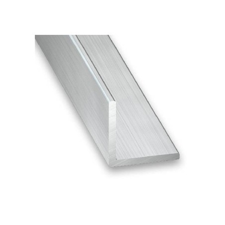 ANGULO ALUMINIO PLATA BRILLO 25X25