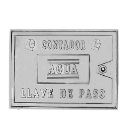 VENTANILLA ALUMINIO C/CERRADURA 23X35