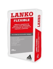 SACO 25 KILOS SIKA LANKO FLEXIBLE BLANCO