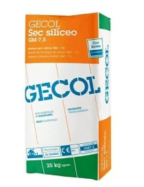 SACO 25 KILOS GECOL SEC SILI M7,5 BLANCO