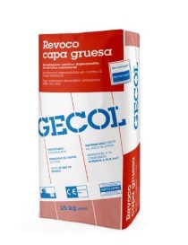 SACO 25 KILOS GECOL REVOCO GRUESO BLANCO