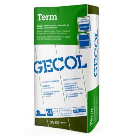 SACO 25 KILOS GECOL TERM BLANCO