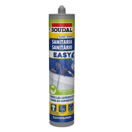 CARTUCHO SILICONA SOUDAL BLANCO